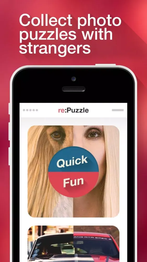 Capturas de tela do re:Puzzle - Funny Faces for Instagram