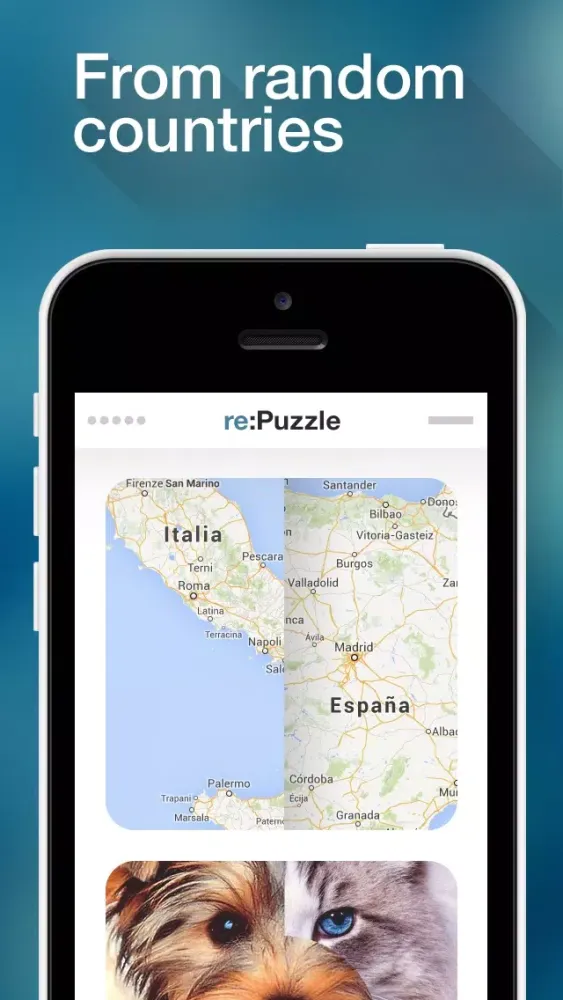 Capturas de tela do re:Puzzle - Funny Faces for Instagram
