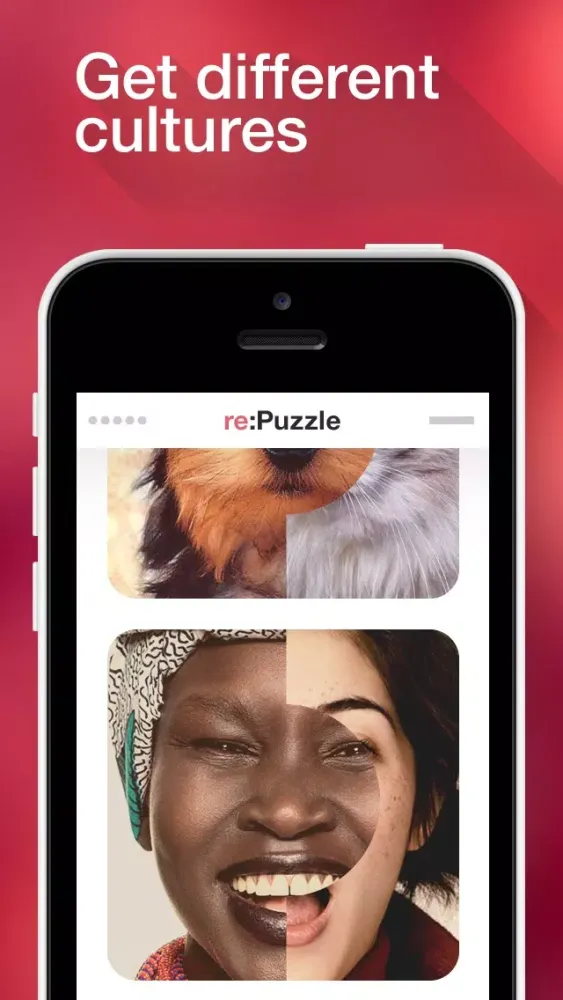 Capturas de tela do re:Puzzle - Funny Faces for Instagram