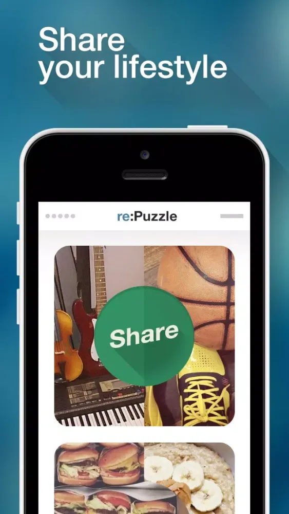 Capturas de tela do re:Puzzle - Funny Faces for Instagram