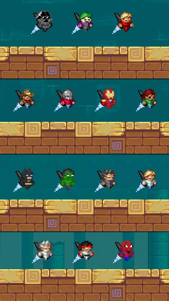ภาพหน้าจอของ Flappy Kid: Dungeons