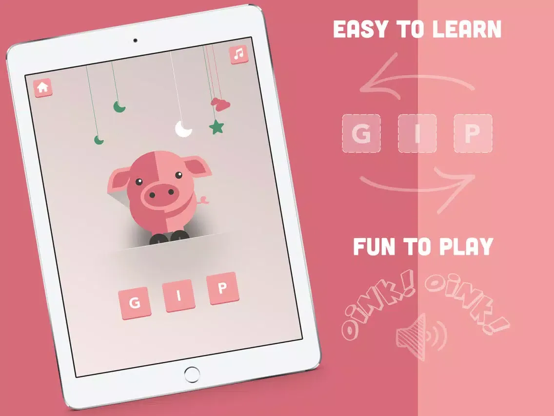 Zrzuty ekranu Word Scramble for Kids: Animals iPad 