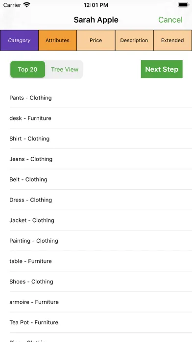 Скриншоты Liberty Item Entry