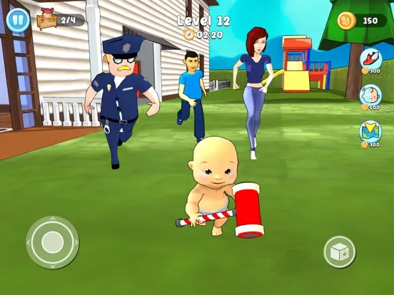 Hide Daddy: Survivor Rescue iPad 应用截图