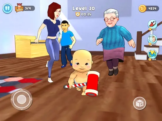 Hide Daddy: Survivor Rescue iPad 应用截图