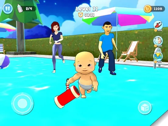 Hide Daddy: Survivor Rescue iPad 应用截图