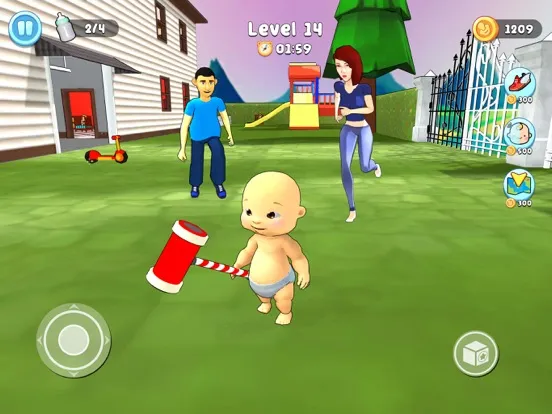 Hide Daddy: Survivor Rescue iPad 应用截图