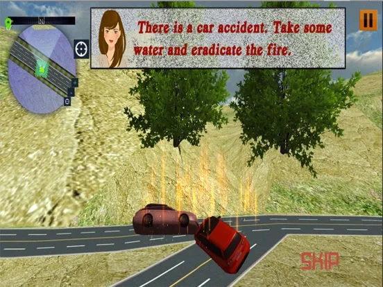 Rescue Stylish Heli In Action iPad  سکرین شاٹس