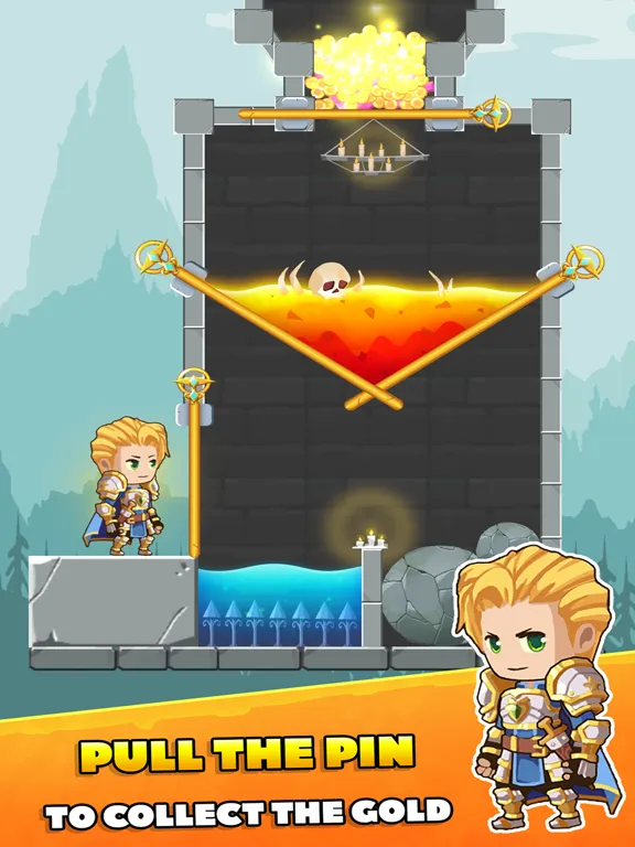 Rescue Hero - Pull The Pin iPad  স্ক্রিনশট