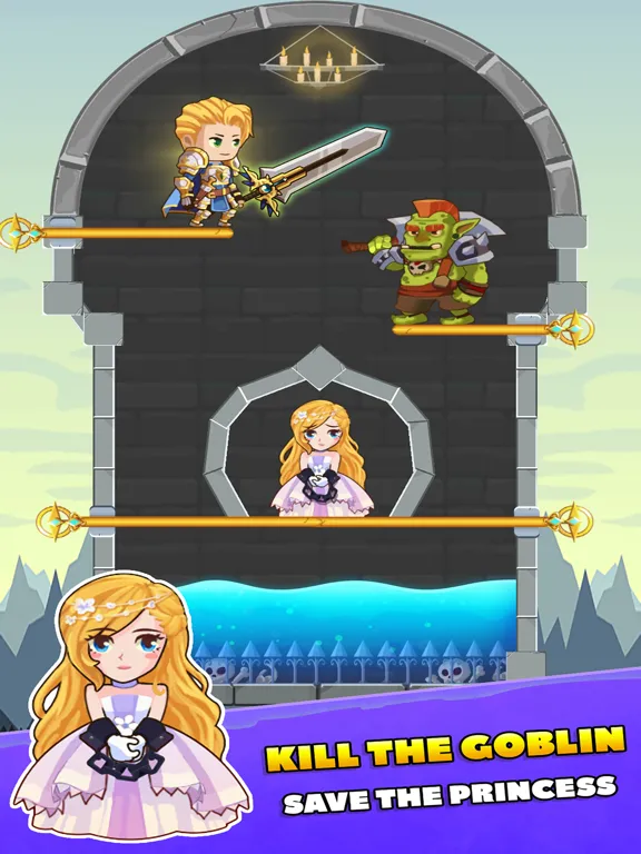 Rescue Hero - Pull The Pin iPad  স্ক্রিনশট