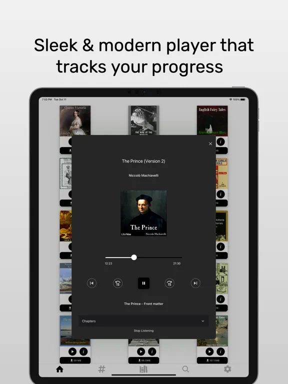 LibriVox Audiobooks - zLibrary iPad  Ekran Görüntüleri