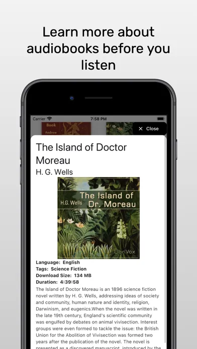 LibriVox Audiobooks - zLibrary Ekran Görüntüleri