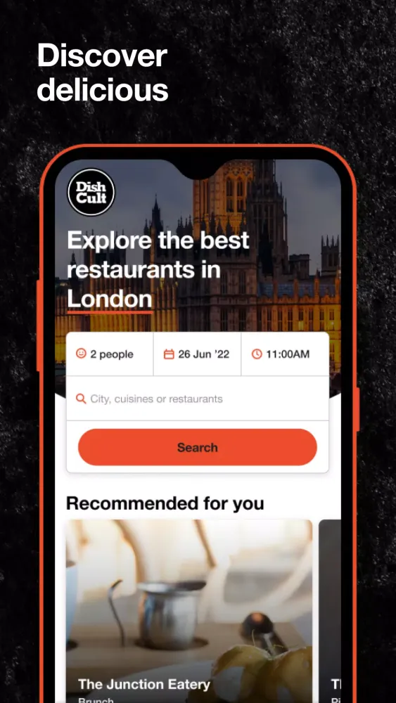ภาพหน้าจอของ Dish Cult