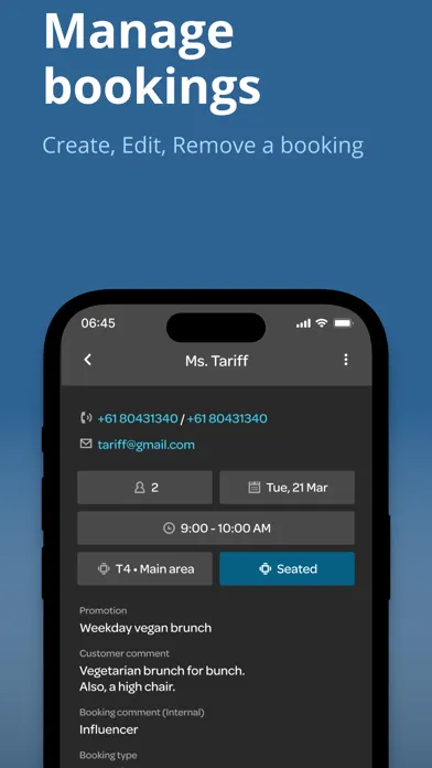 Tangkapan skrin ResDiary Plus