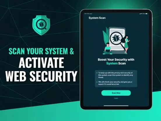 ภาพหน้าจอของ iShield: Web Protection & VPN iPad 