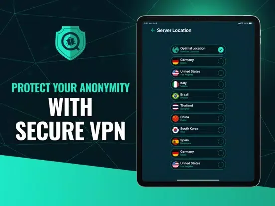 ภาพหน้าจอของ iShield: Web Protection & VPN iPad 
