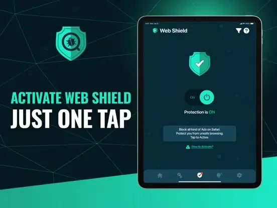 ภาพหน้าจอของ iShield: Web Protection & VPN iPad 
