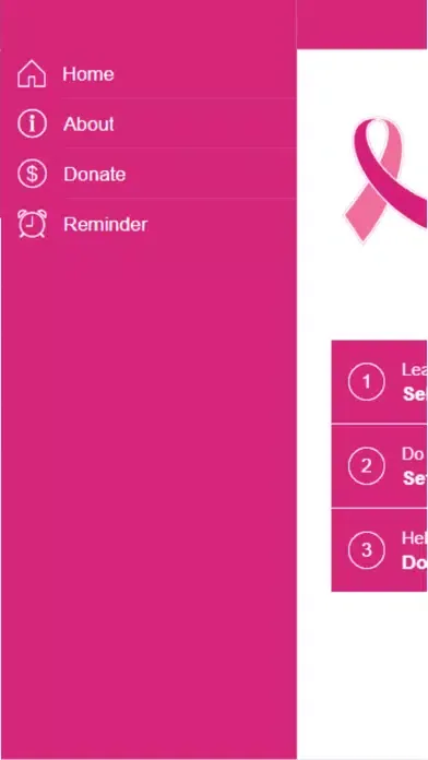 ภาพหน้าจอของ Breast Aware - Research a Cure