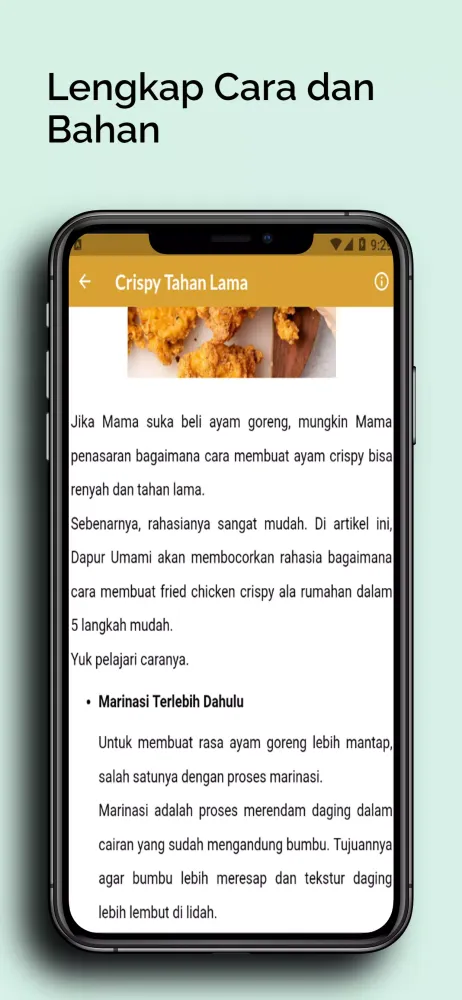 Resep Ayam Geprek Lengkap Screenshots