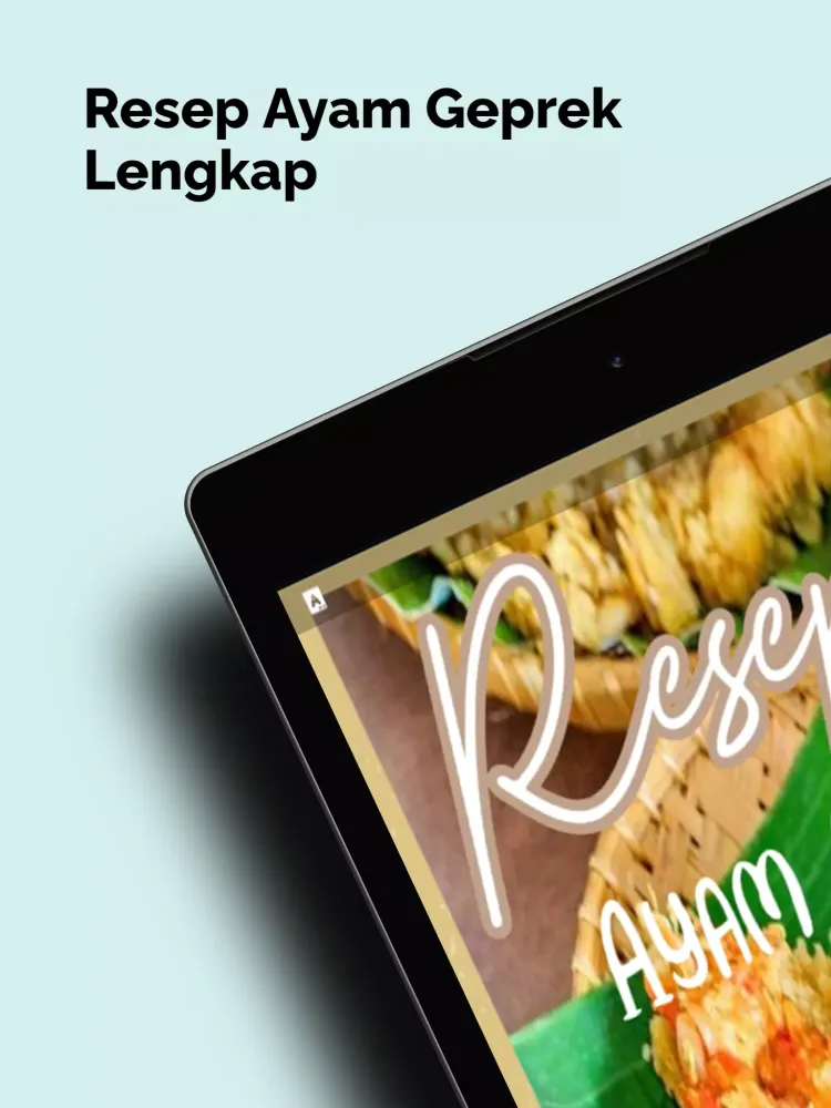 Resep Ayam Geprek Lengkap Screenshots