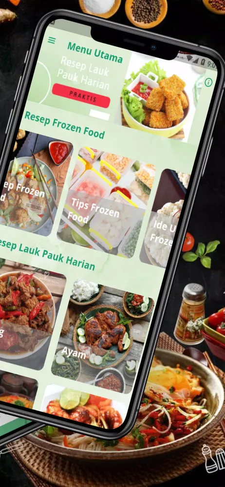Resep Lauk Pauk Harian Praktis Screenshots
