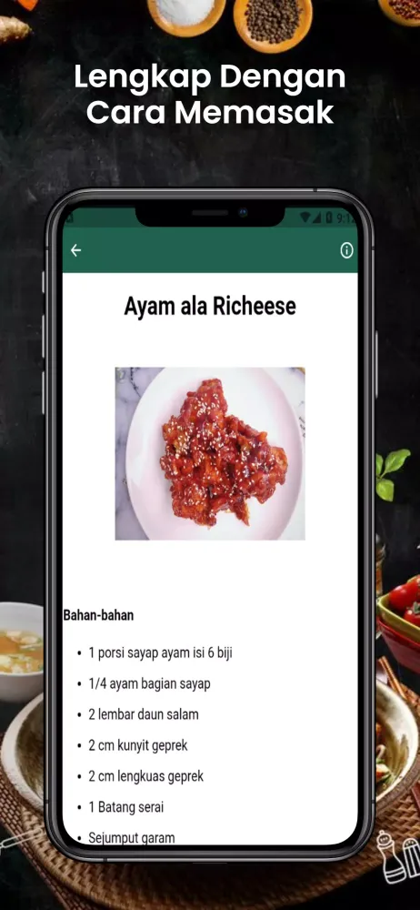 Resep Lauk Pauk Harian Praktis Screenshots