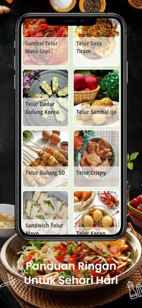 Resep Lauk Pauk Harian Praktis Screenshots