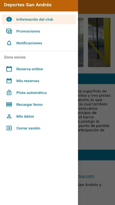 Captures d'écran de San Andrés Deportes