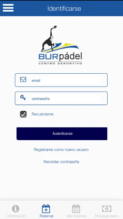BurPadel Reservas 스크린샷