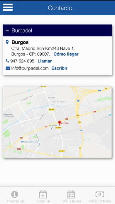 BurPadel Reservas 스크린샷