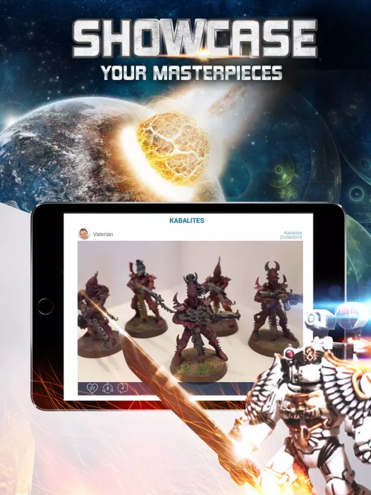 Minis Hobby : Share your collections iPad  स्क्रीनशॉट