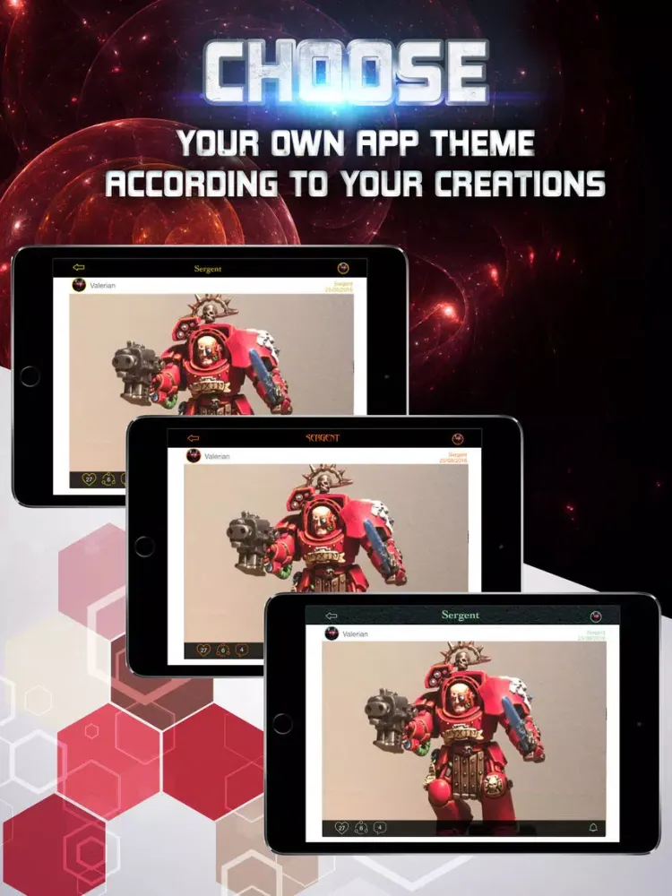 Minis Hobby : Share your collections iPad  स्क्रीनशॉट
