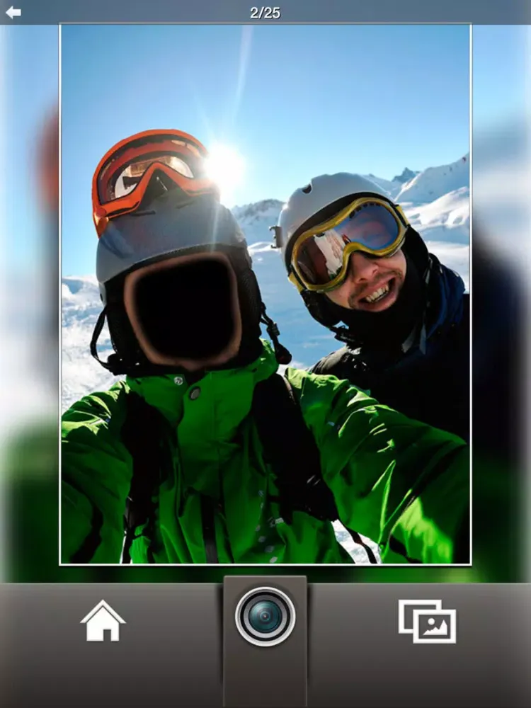Photo Fun Ski iPad 应用截图