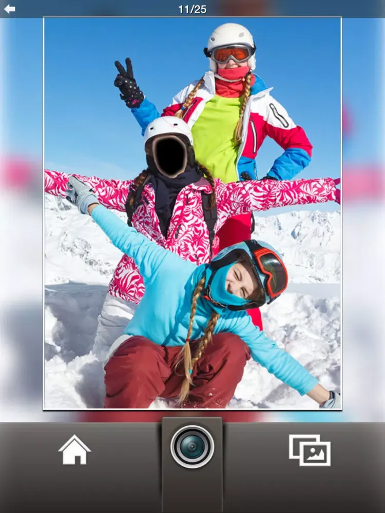 Photo Fun Ski iPad 应用截图