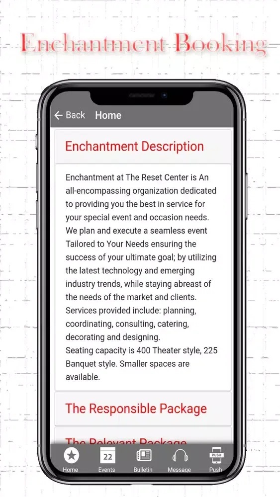 Tangkapan skrin The Reset Center