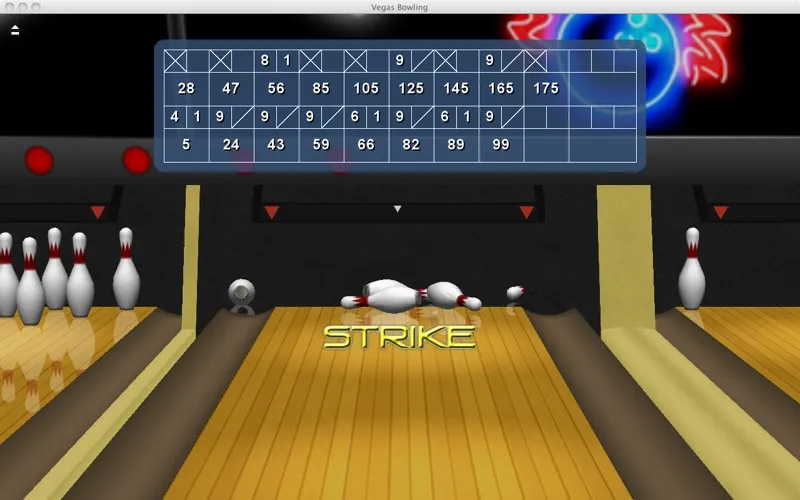 Zrzuty ekranu Vegas Bowling