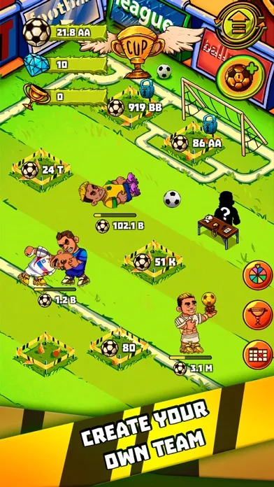 Idle Soccer Tycoon - Clicker Ekran Görüntüleri