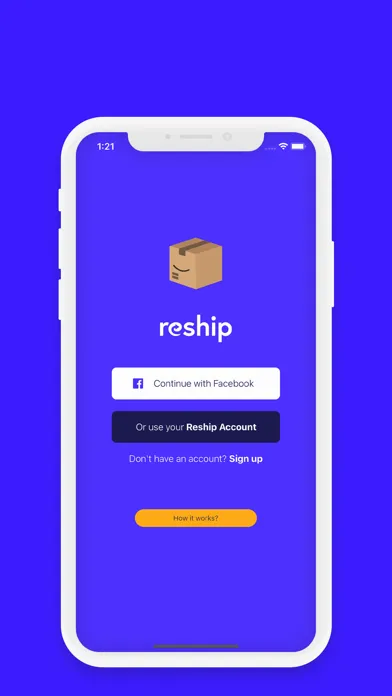 Tangkapan layar Reship - Shopping & Shipping