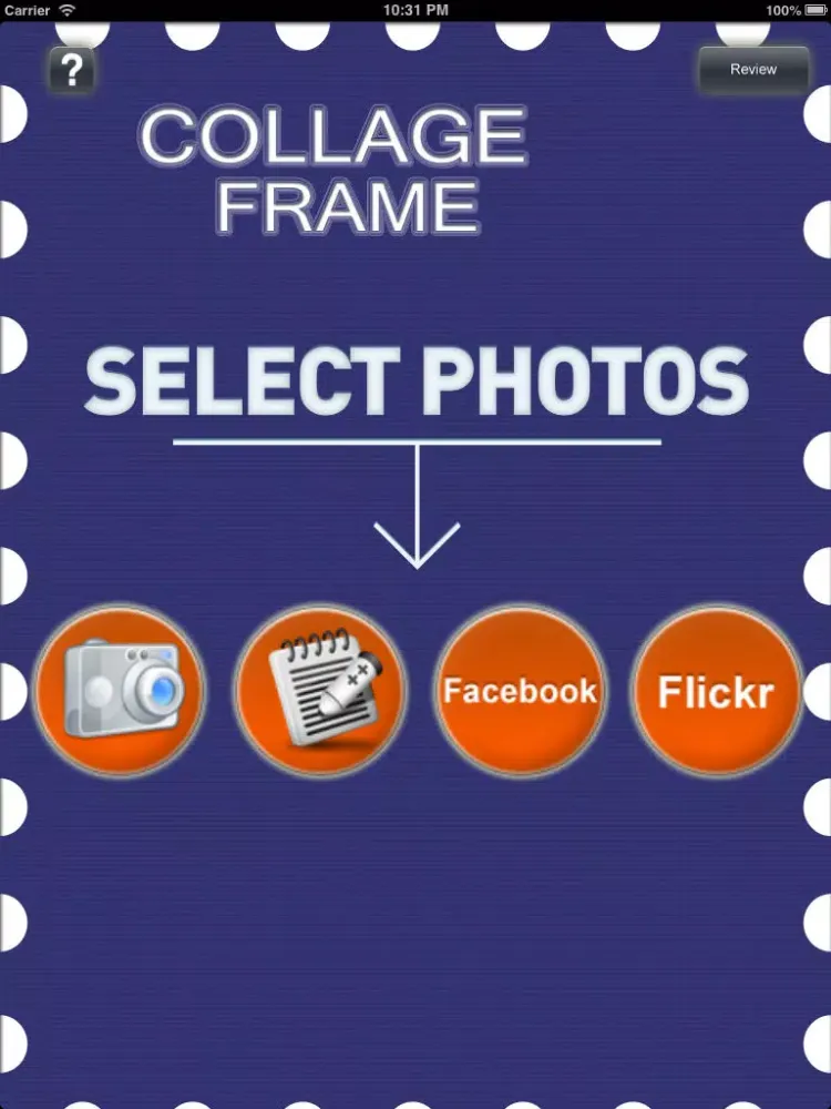 Picture Collage HD Lite iPad  স্ক্রিনশট