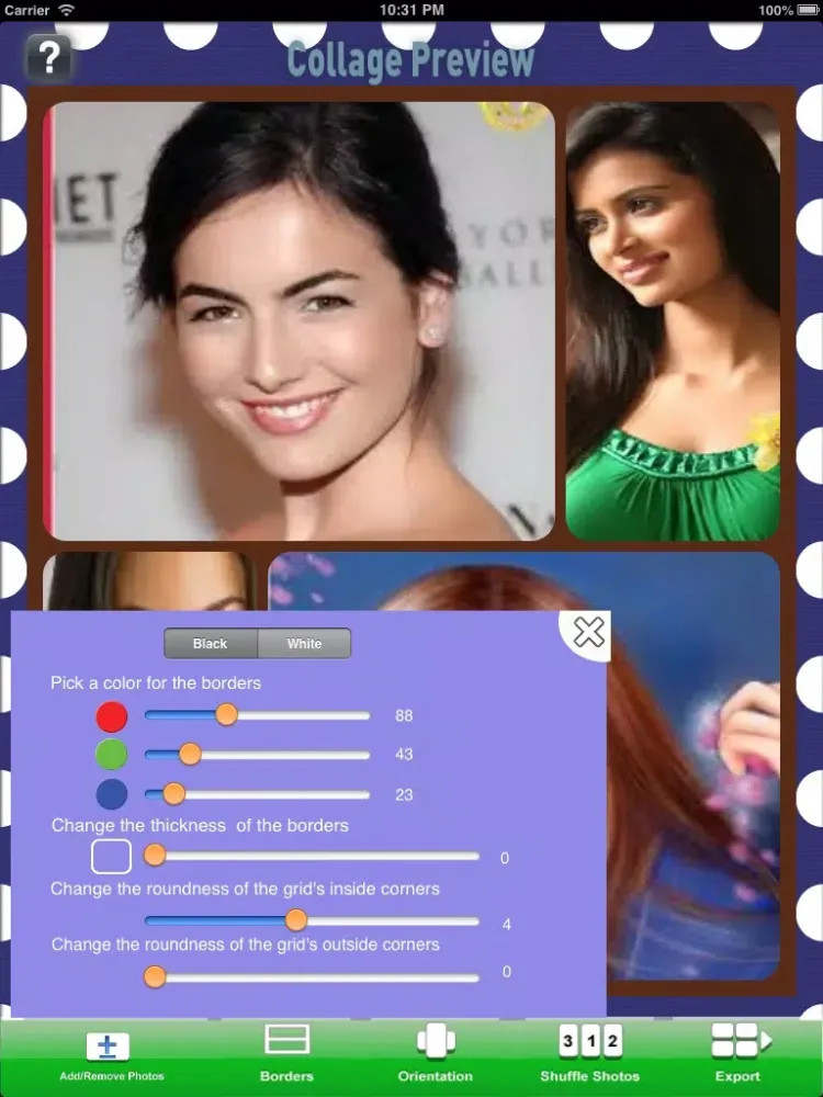 Picture Collage HD Lite iPad  স্ক্রিনশট