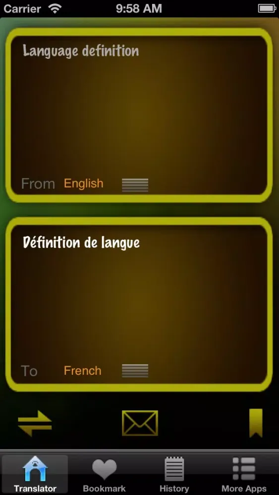 Screenshot di Language Translator Lite HD