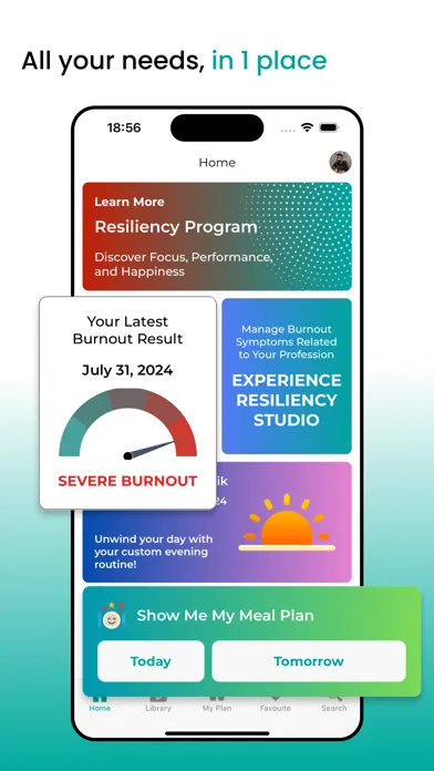 Tangkapan layar Resiliency Program