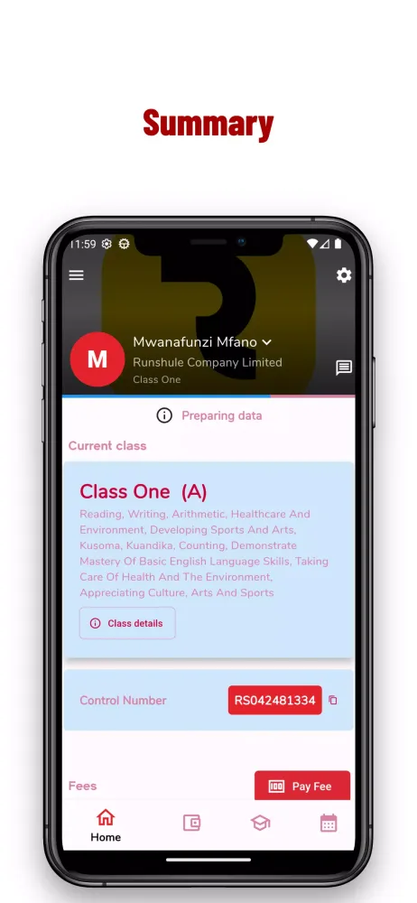 Capturas de pantalla de Resin Schools App