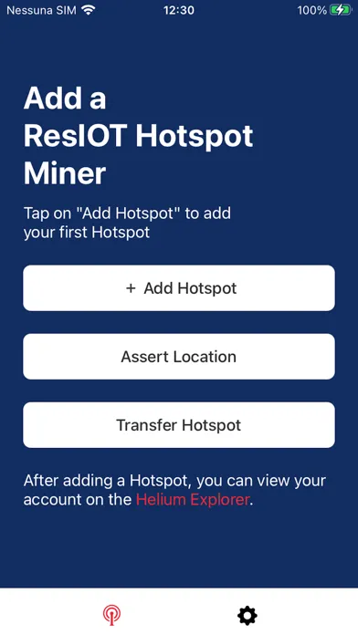 ResIOT Helium Hotspot Screenshots