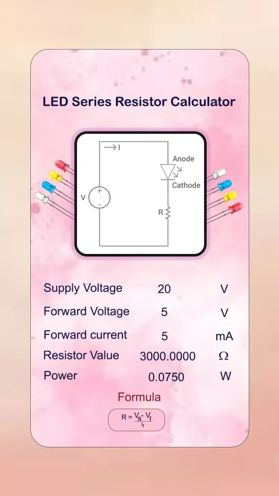 Resistor value calculator應用截圖