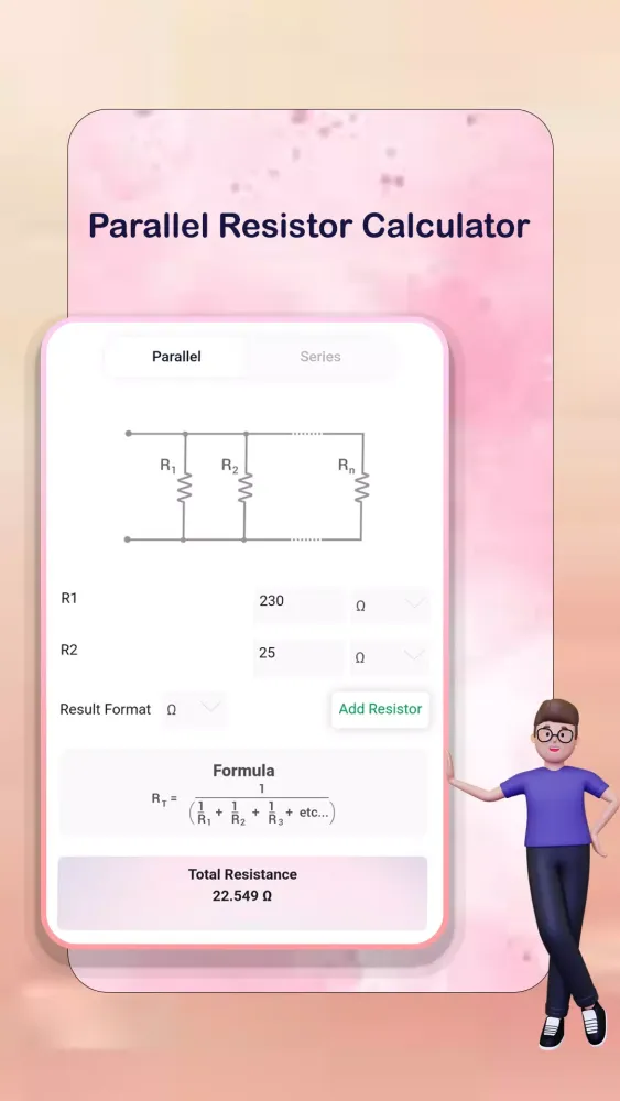 Resistor value calculator應用截圖