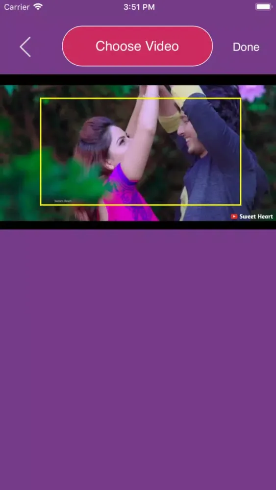 Capturas de pantalla de Resize video and crop