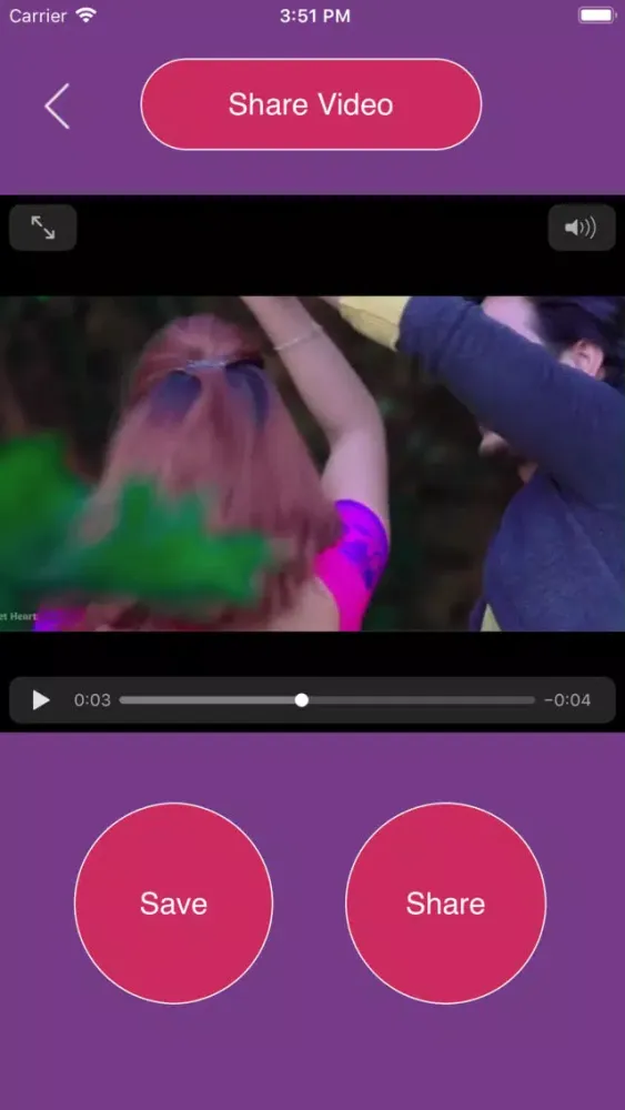 Capturas de pantalla de Resize video and crop