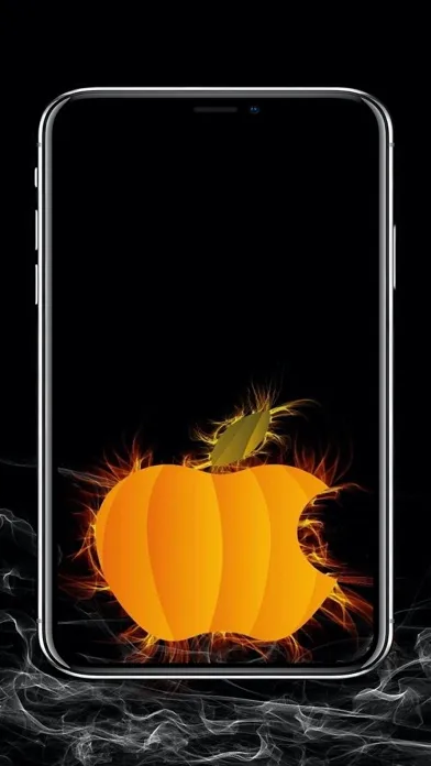 Ảnh chụp màn hình của Halloween Wallpapers .
