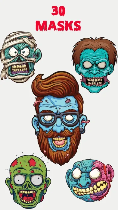 Zombie Booth  HD Photo Editor應用截圖